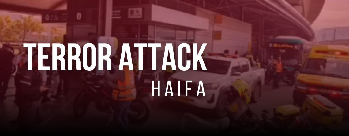 Man killed in Terror Attack at Haifa Bus Terminal