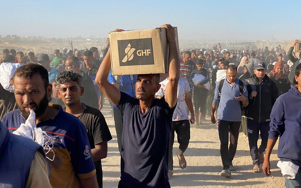 The Times of Israel 170 NGOs urge end to US-backed Gaza aid system; Israel: Hamas firing at civilians  ​